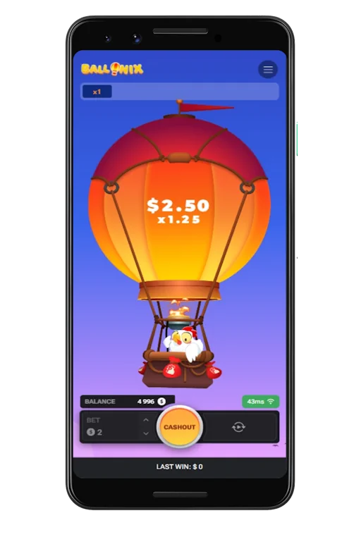 ballonix app view mobile